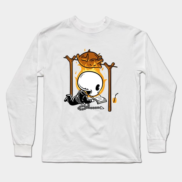 Roasted Chicken Long Sleeve T-Shirt by flyingmouse365